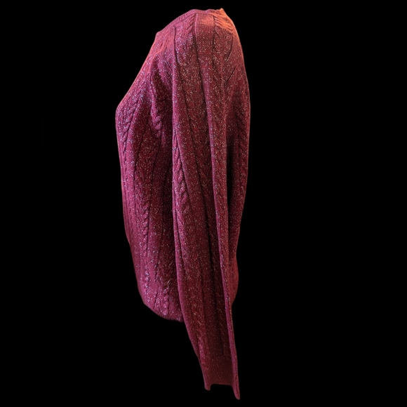 Athleta Crossroads Red Sweater - Picture 3 of 7